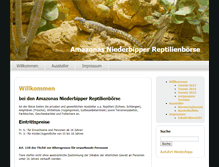 Tablet Screenshot of amazonas.pogona.ch